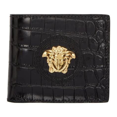 versace wallet gift set|Versace wallet price.